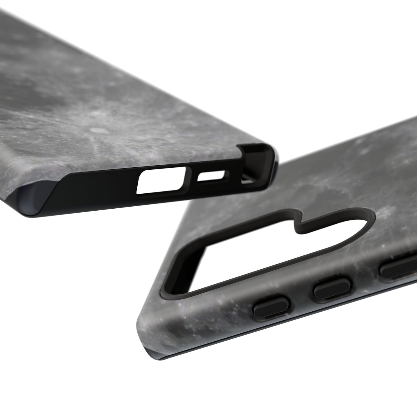 Moon Surface Tough Phone Case ~ iPhone Pixel Galaxy Rugged Protective