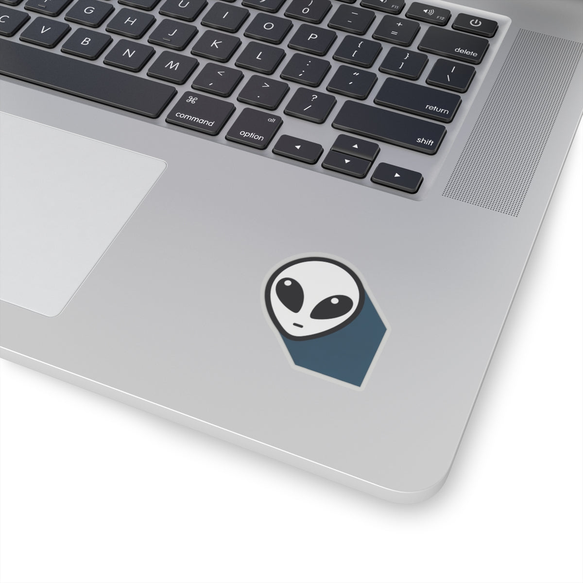 Iconic Alien ~ Shady Character, Kiss-Cut Sticker