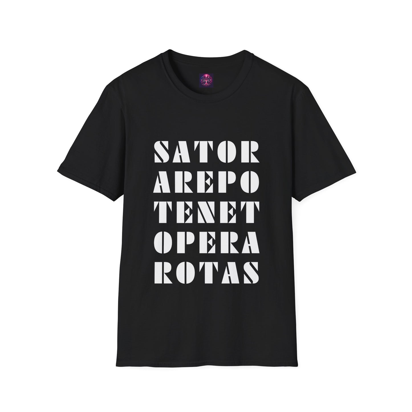 Sator Arepo Tenet Opera Rotas T Shirt ~ Ancient Mystery Latin Palindrome Pompeii Meme Secret History Magic Templar Square Rune Charm Gift
