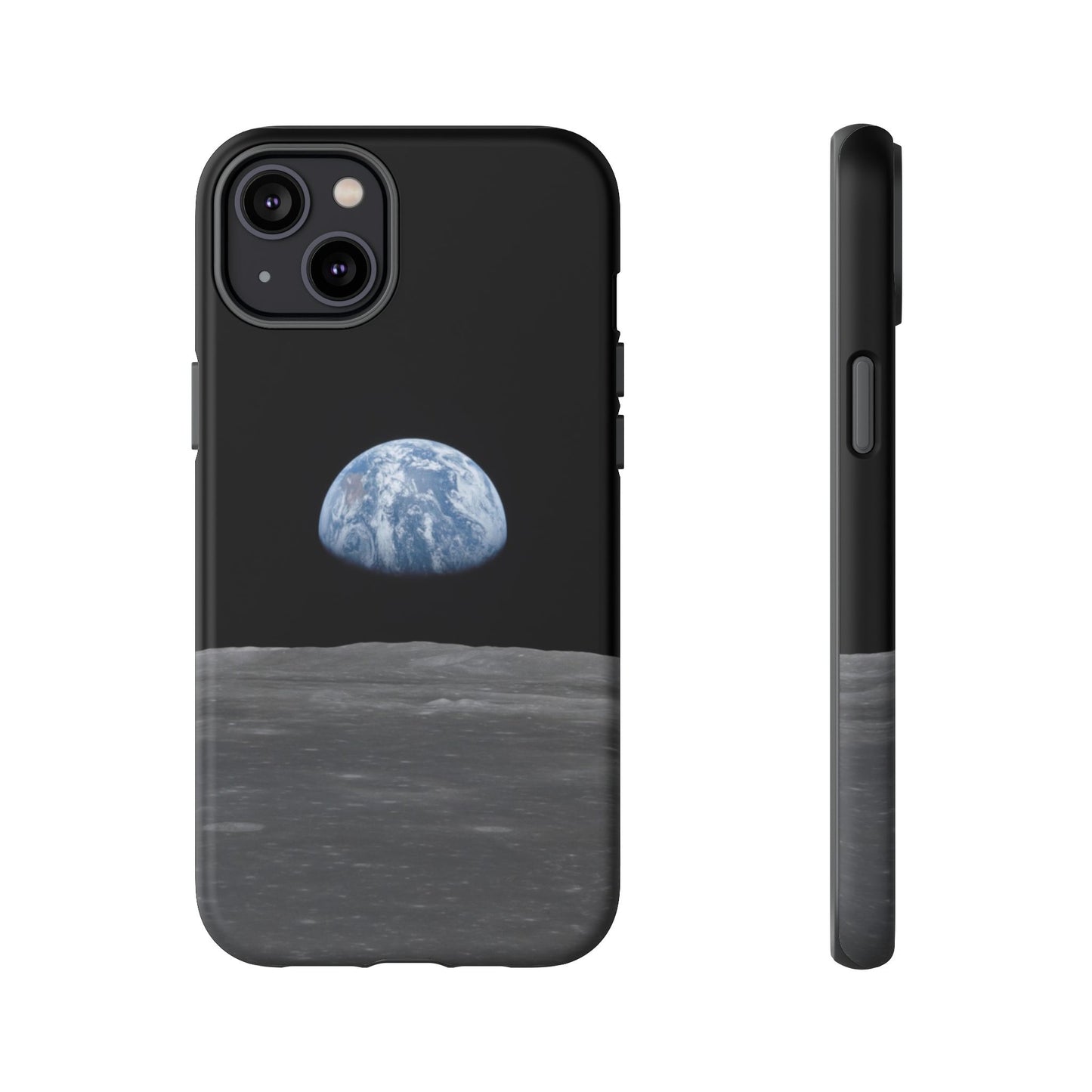 Earth From the Moon Tough Phone Case ~ iPhone Pixel Galaxy Apollo 11 Mission Outer Space Exploration NASA Astronauts Science Teacher Gift