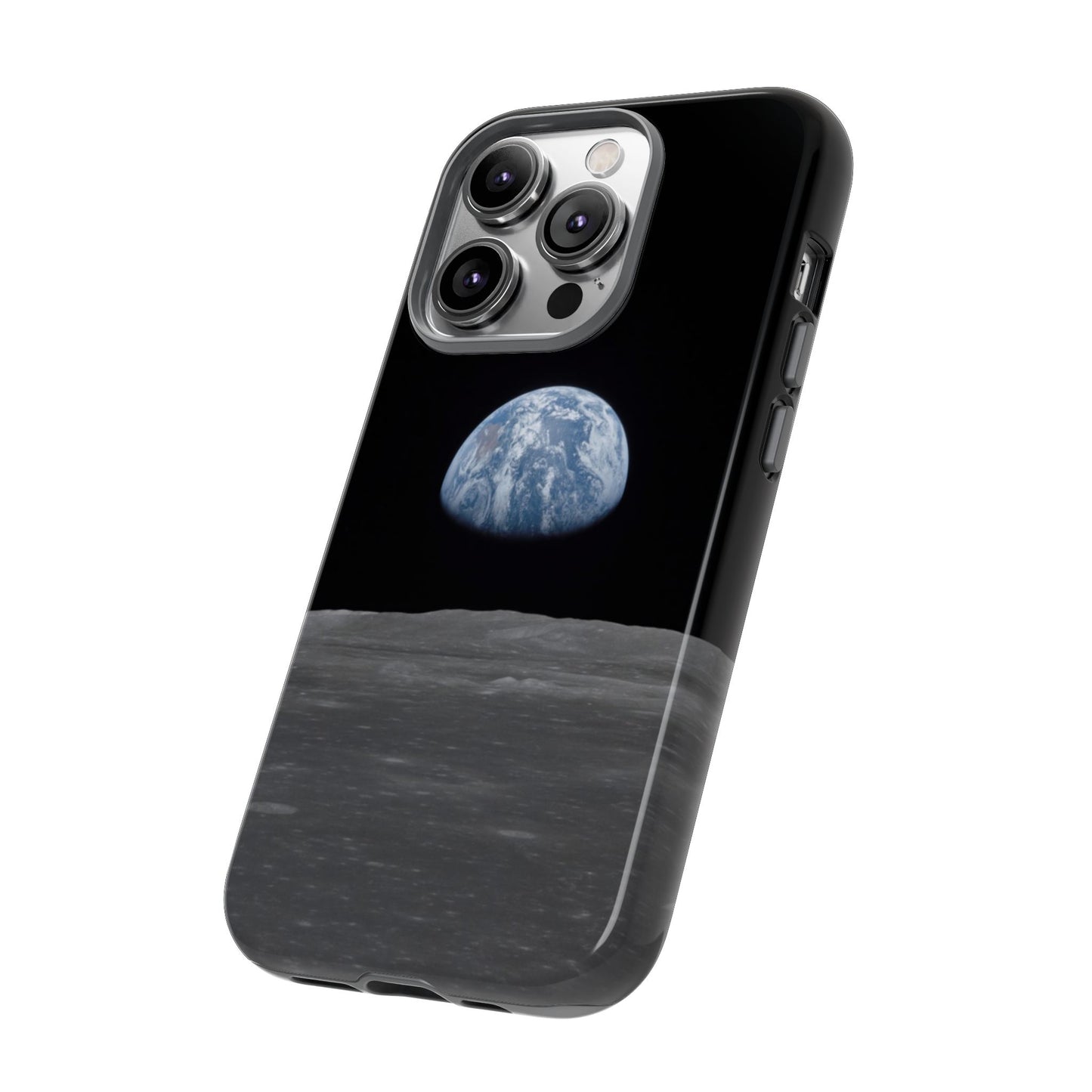 Earth From the Moon Tough Phone Case ~ iPhone Pixel Galaxy Apollo 11 Mission Outer Space Exploration NASA Astronauts Science Teacher Gift