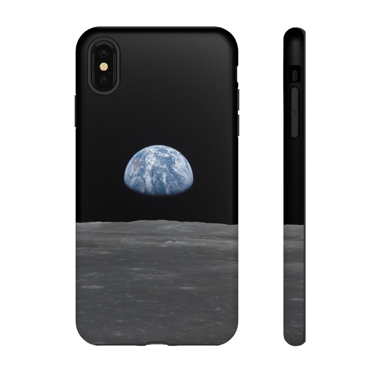Earth From the Moon Tough Phone Case ~ iPhone Pixel Galaxy Apollo 11 Mission Outer Space Exploration NASA Astronauts Science Teacher Gift