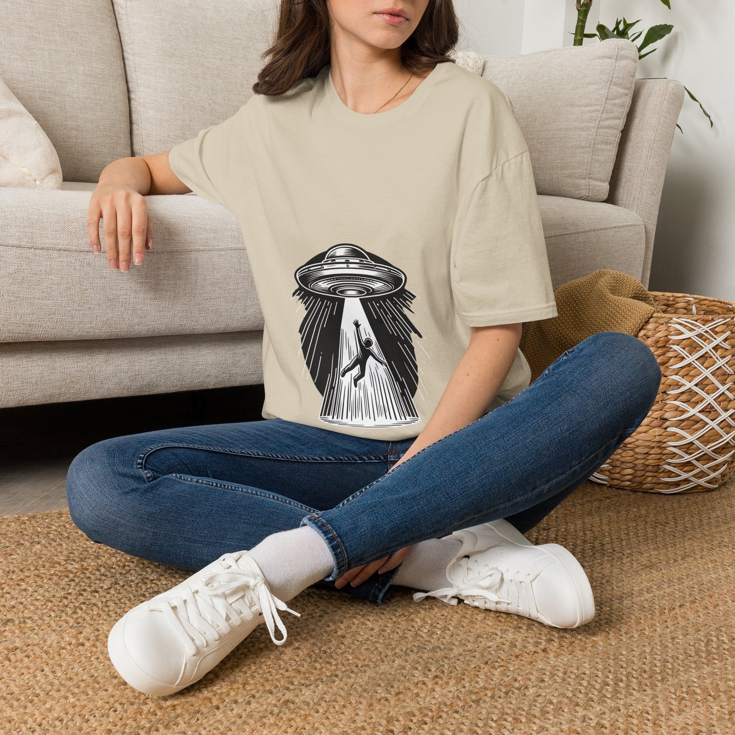 Believe Experiencers UFO Shirt ~ Unisex Softstyle T-Shirt ~ Space Gift