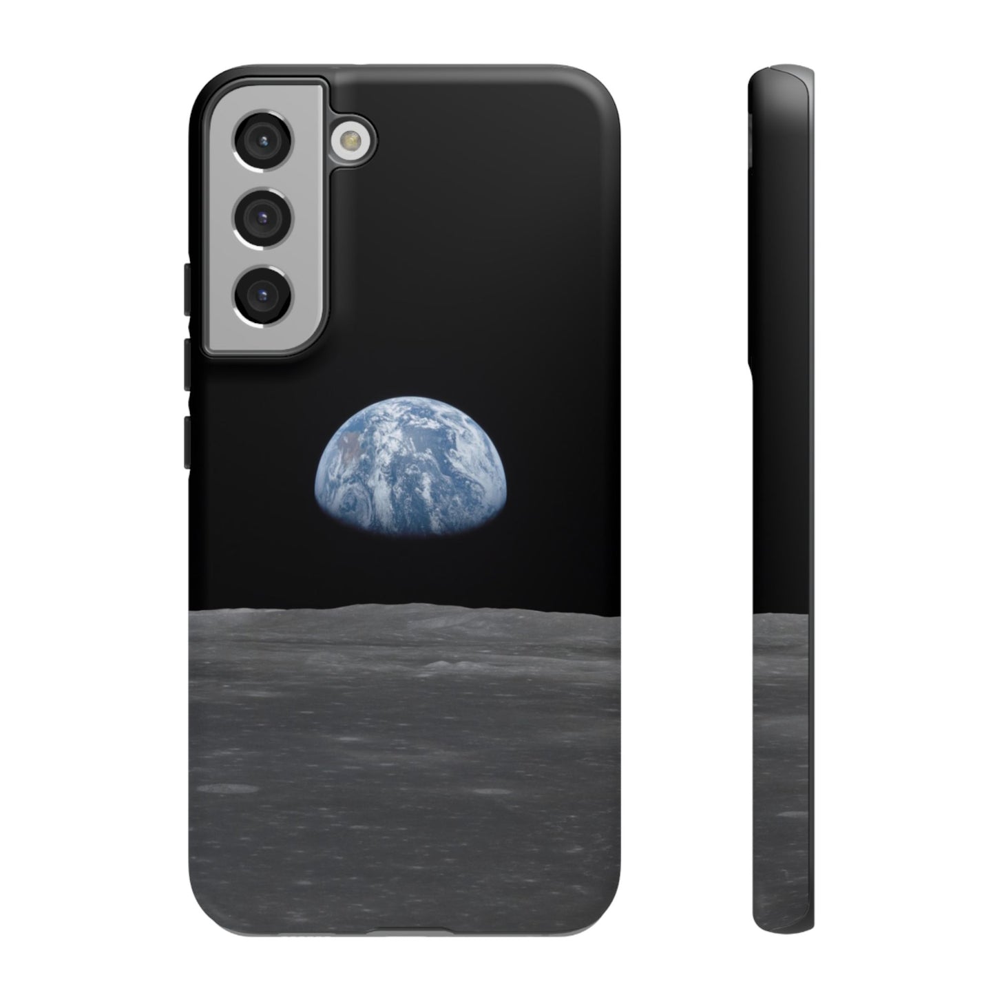 Earth From the Moon Tough Phone Case ~ iPhone Pixel Galaxy Apollo 11 Mission Outer Space Exploration NASA Astronauts Science Teacher Gift