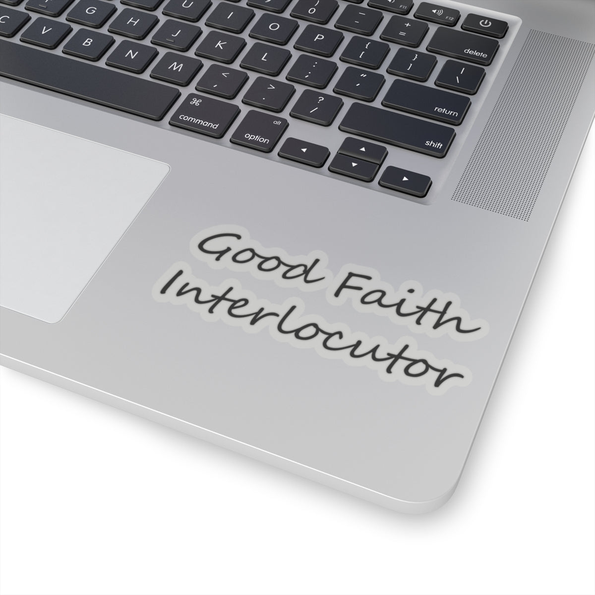 Good Faith Interlocutor, Kiss-Cut Sticker