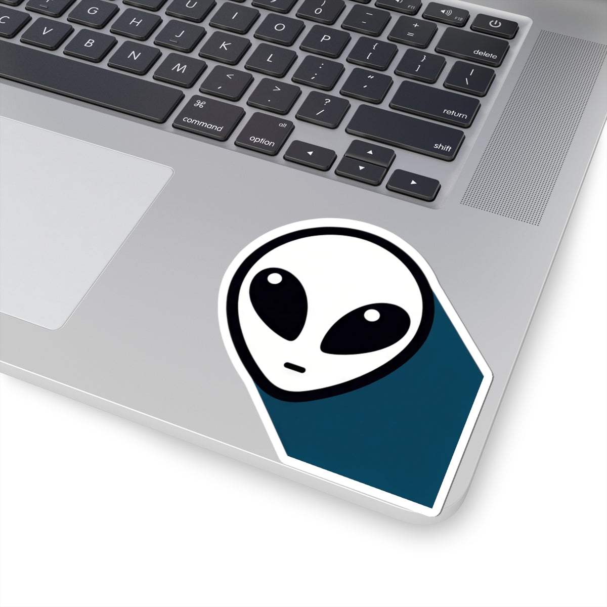 Iconic Alien ~ Shady Character, Kiss-Cut Sticker