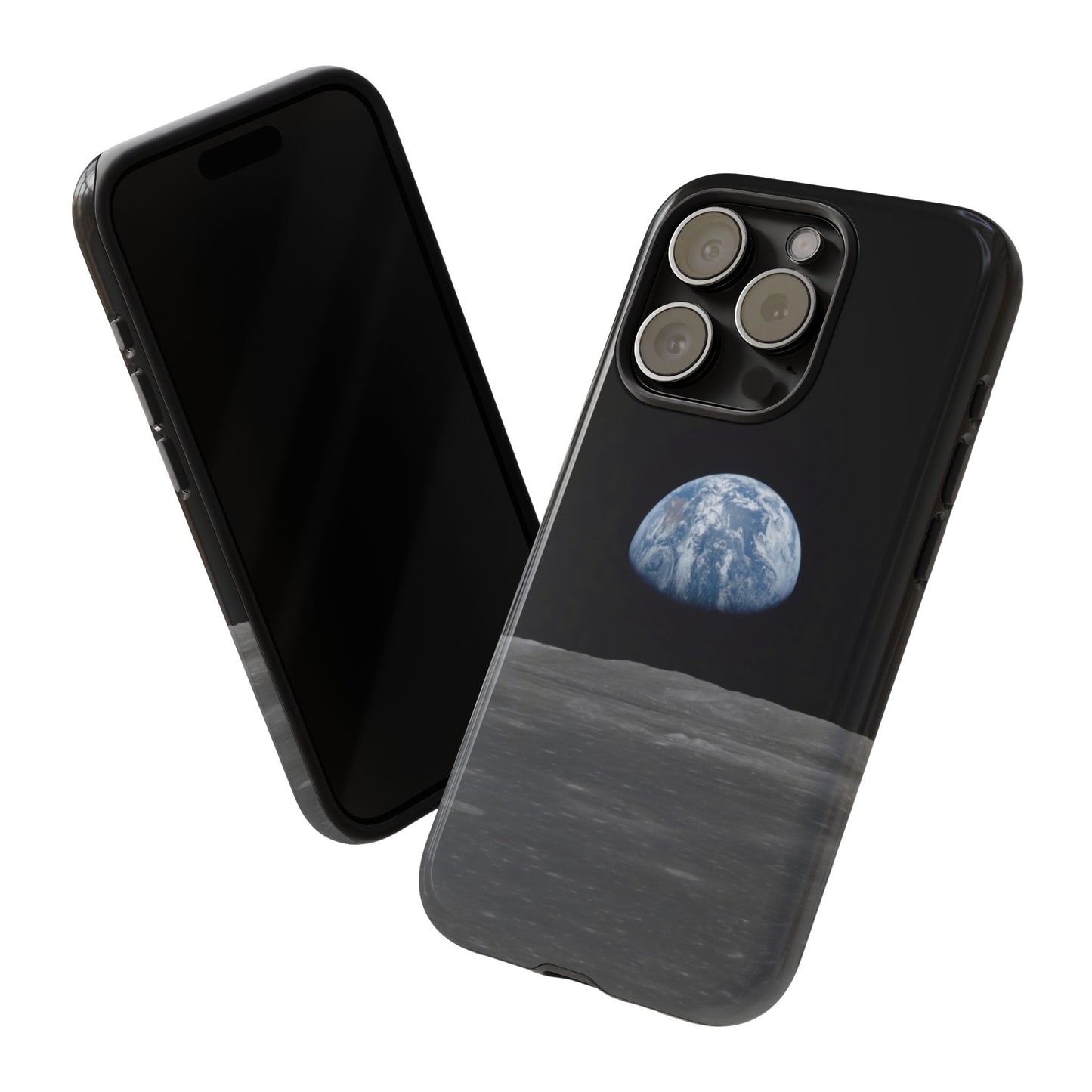 Earth From the Moon Tough Phone Case ~ iPhone Pixel Galaxy Apollo 11 Mission Outer Space Exploration NASA Astronauts Science Teacher Gift