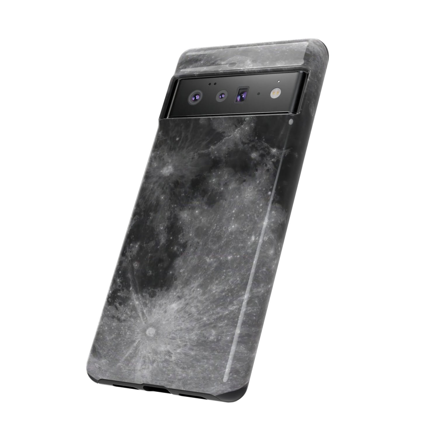 Moon Surface Tough Phone Case ~ iPhone Pixel Galaxy Rugged Protective