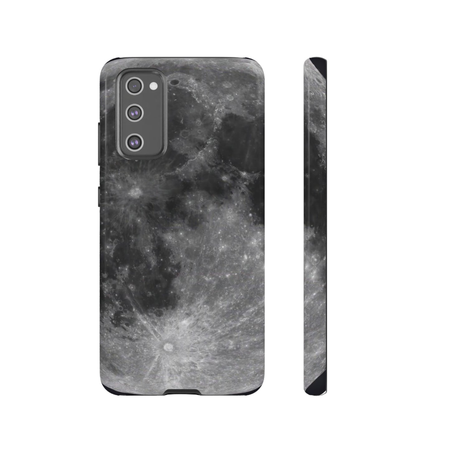 Moon Surface Tough Phone Case ~ iPhone Pixel Galaxy Rugged Protective