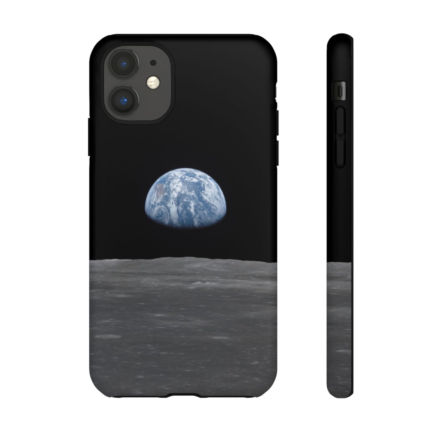 Earth From the Moon Tough Phone Case ~ iPhone Pixel Galaxy Apollo 11 Mission Outer Space Exploration NASA Astronauts Science Teacher Gift