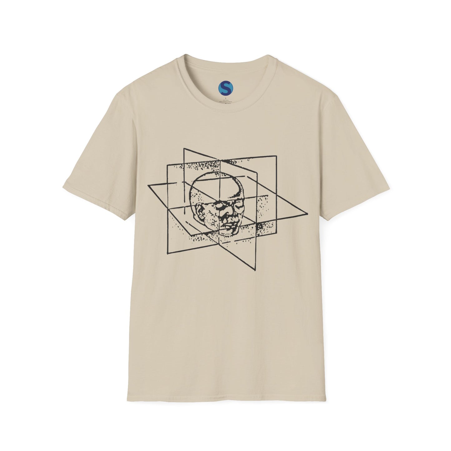 Astral Travel Shirt ~ Dimension Head CIA Gateway Sketch ~ UFO Gift, Extraterrestrial, SciFi Gift, Out Of Body Experience