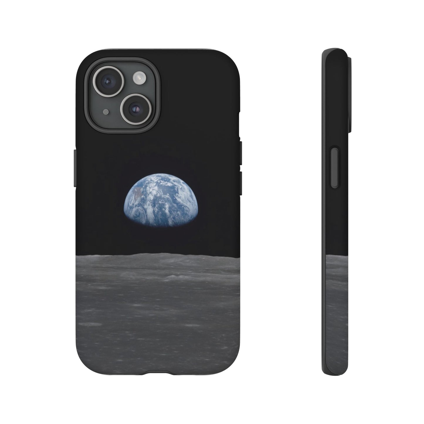 Earth From the Moon Tough Phone Case ~ iPhone Pixel Galaxy Apollo 11 Mission Outer Space Exploration NASA Astronauts Science Teacher Gift