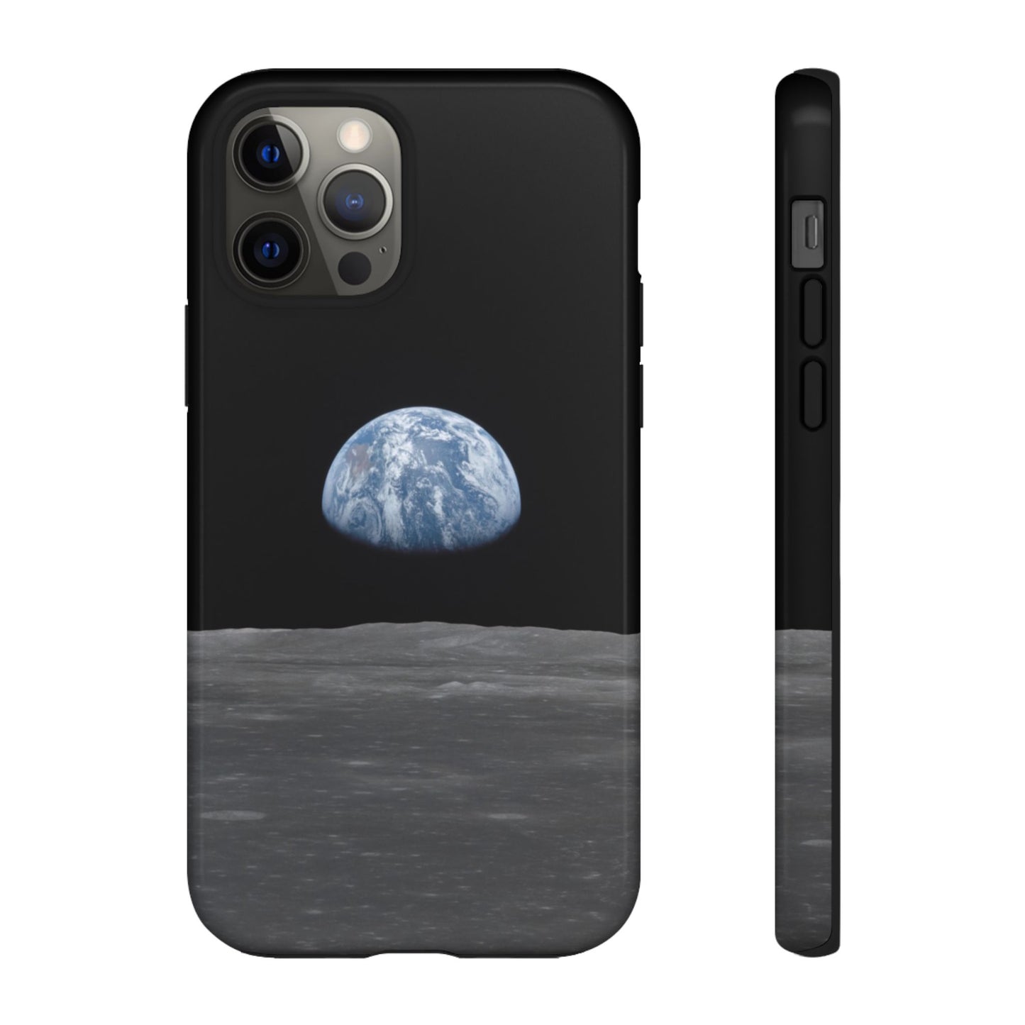 Earth From the Moon Tough Phone Case ~ iPhone Pixel Galaxy Apollo 11 Mission Outer Space Exploration NASA Astronauts Science Teacher Gift