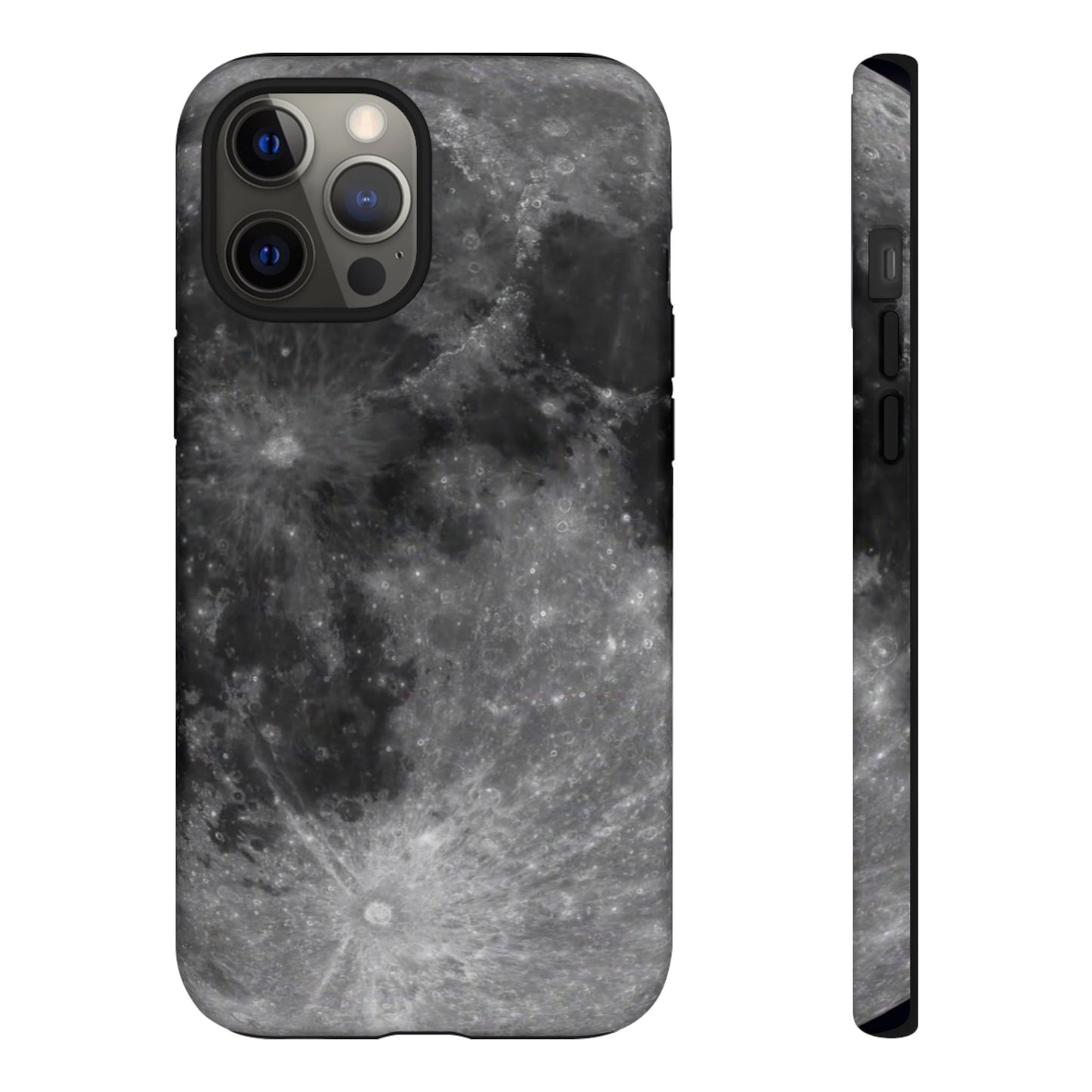 Moon Surface Tough Phone Case ~ iPhone Pixel Galaxy Rugged Protective