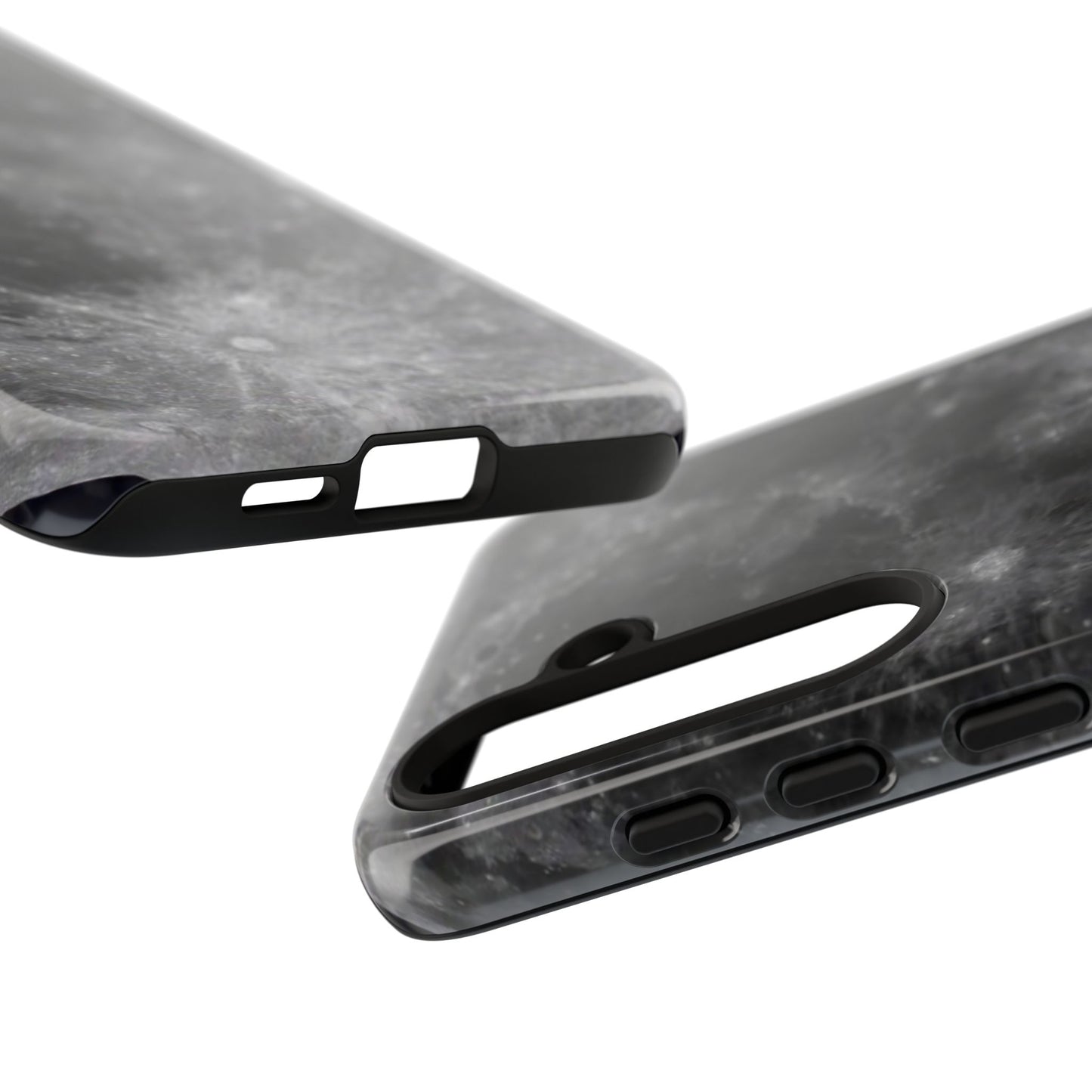 Moon Surface Tough Phone Case ~ iPhone Pixel Galaxy Rugged Protective