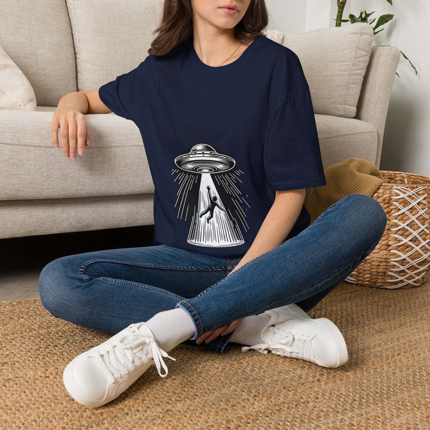 Believe Experiencers UFO Shirt ~ Unisex Softstyle T-Shirt ~ Space Gift