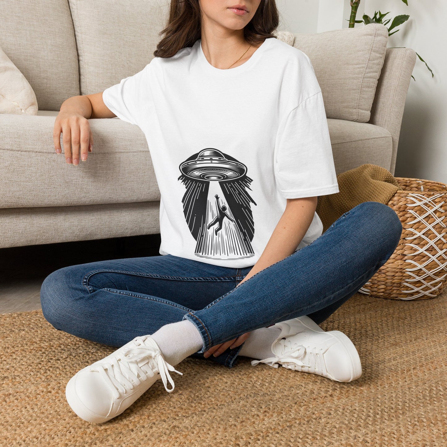Believe Experiencers UFO Shirt ~ Unisex Softstyle T-Shirt ~ Space Gift