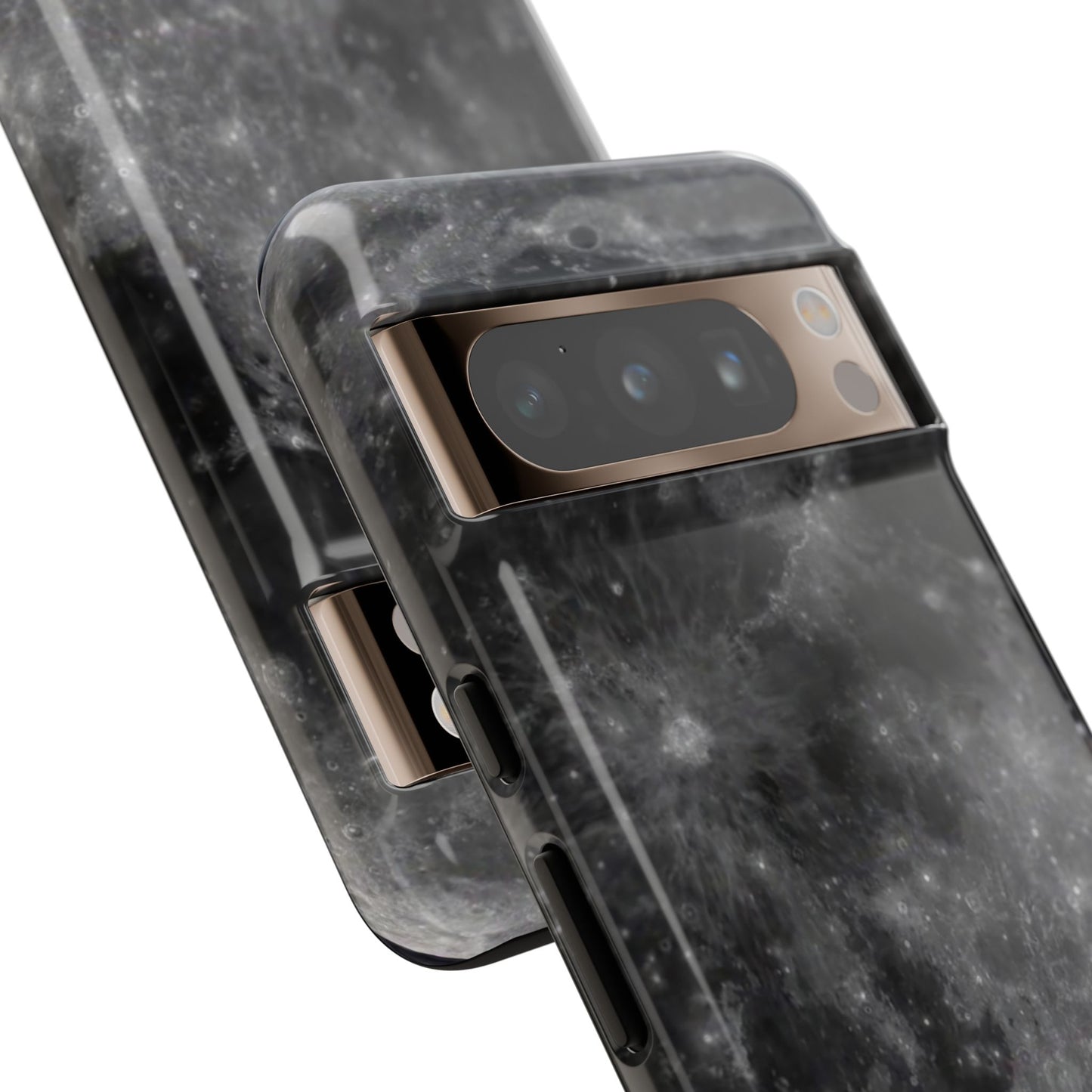 Moon Surface Tough Phone Case ~ iPhone Pixel Galaxy Rugged Protective