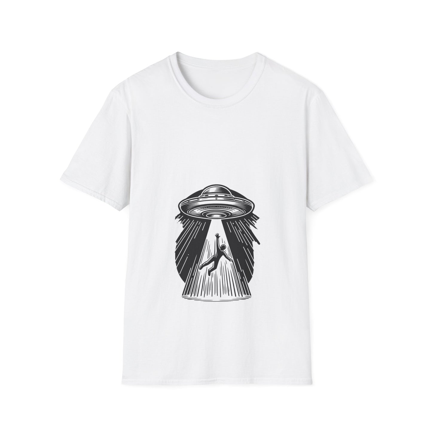 Believe Experiencers UFO Shirt ~ Unisex Softstyle T-Shirt ~ Space Gift