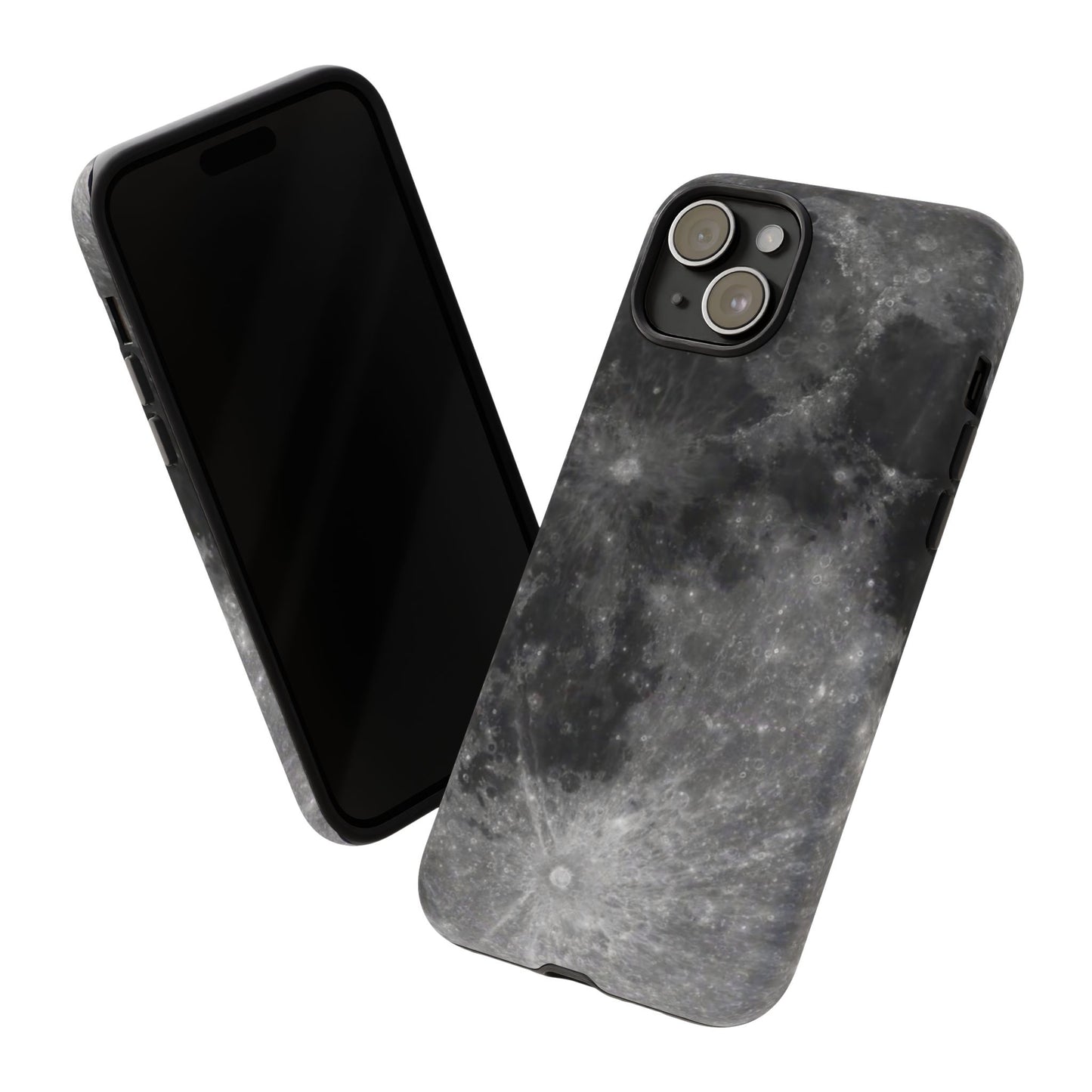 Moon Surface Tough Phone Case ~ iPhone Pixel Galaxy Rugged Protective