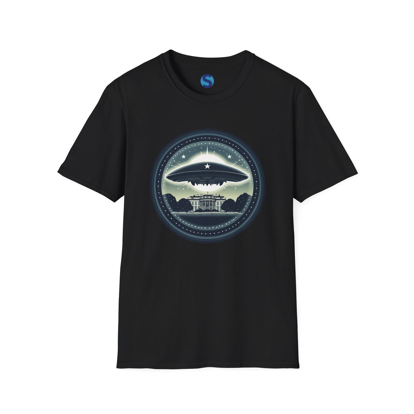UFO Disclosure Shirt ~ End UAP Secrecy, Cryptozoology Gift, Alien Tshirt, Extraterrestrial Gear, Flying Saucer Shirt, White House Lawn Space