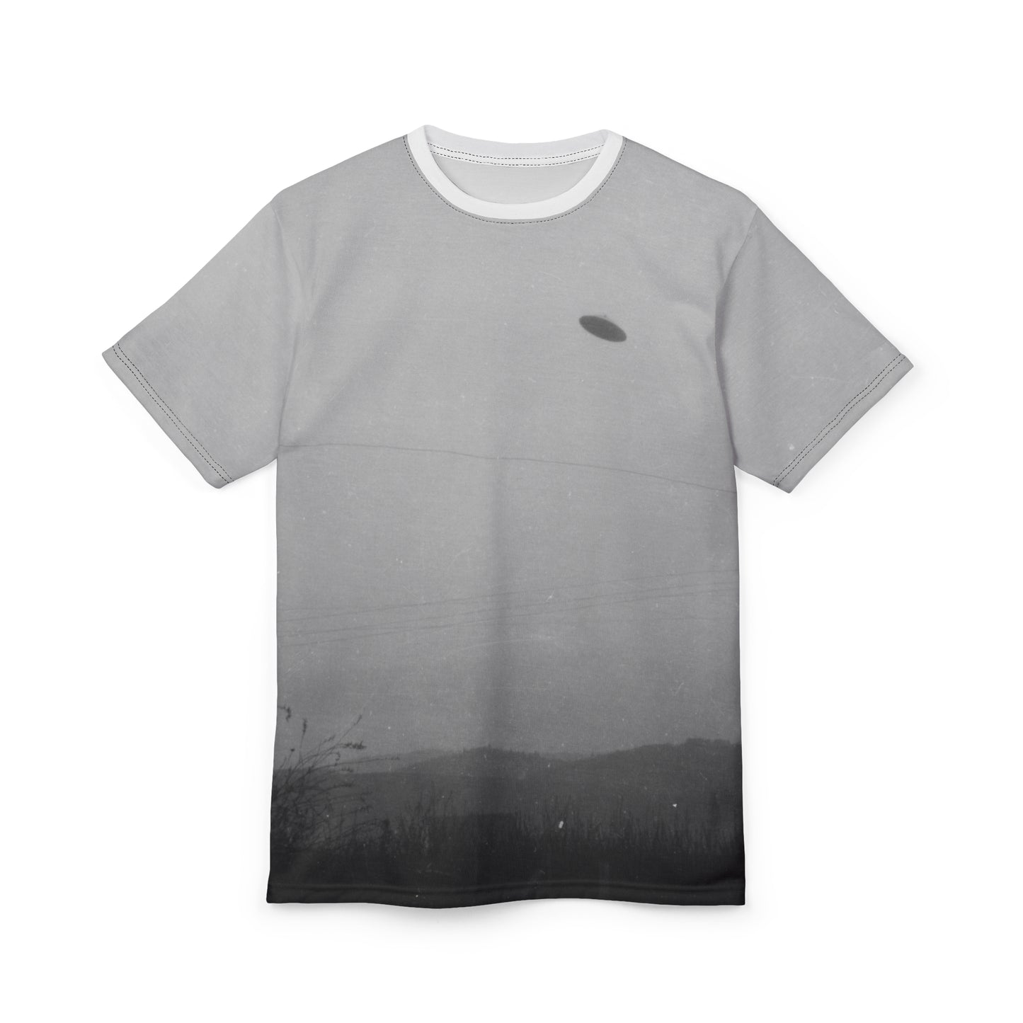 Mcminnville UFO Picture Tee ~ Full Print UK UAP Sighting Famous Photo
