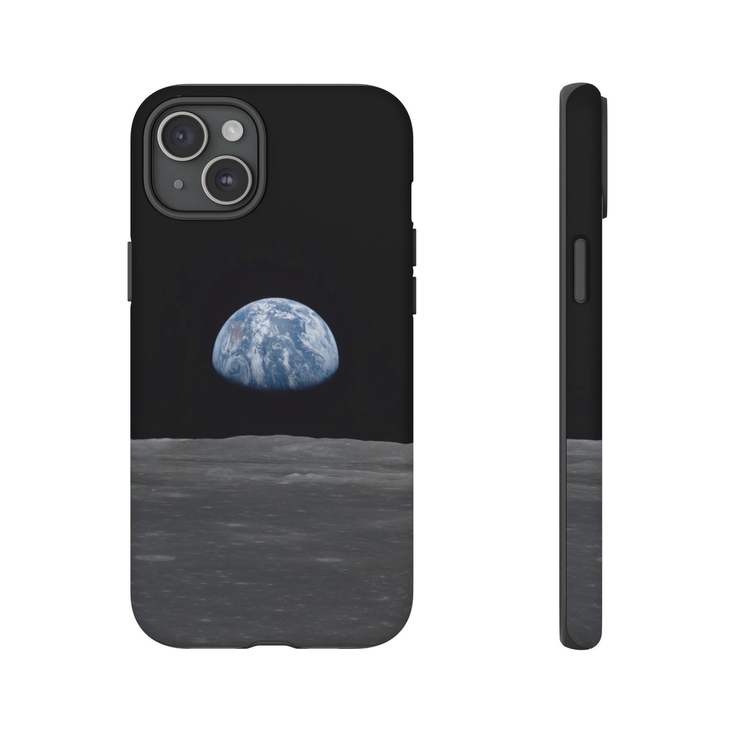 Earth From the Moon Tough Phone Case ~ iPhone Pixel Galaxy Apollo 11 Mission Outer Space Exploration NASA Astronauts Science Teacher Gift