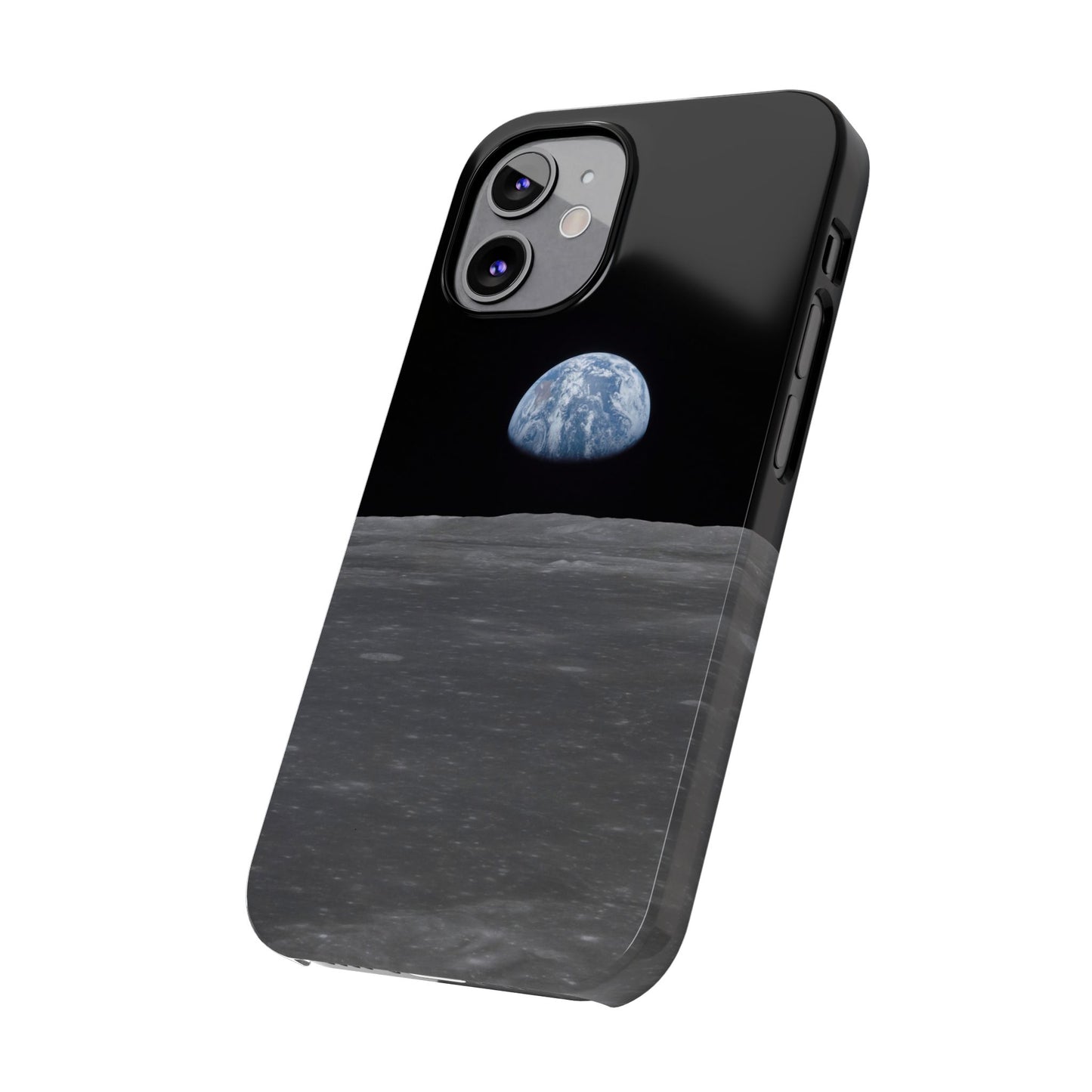 Blue Marble Earth from Moon Slim iPhone Cases