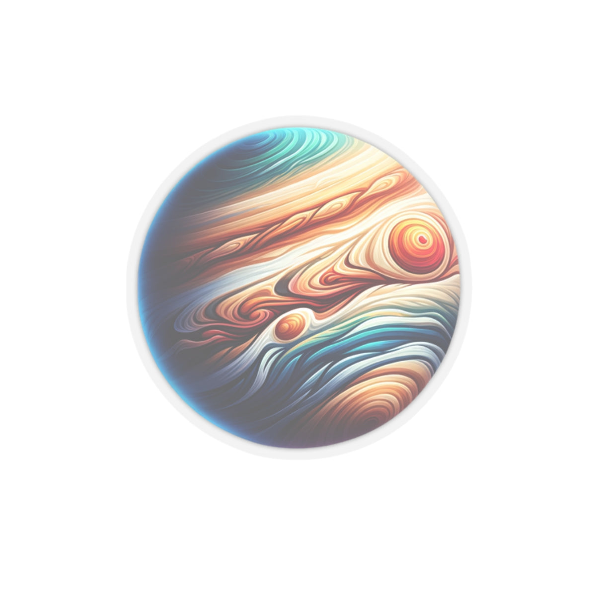 Juicy Jupiter, Kiss-Cut Sticker