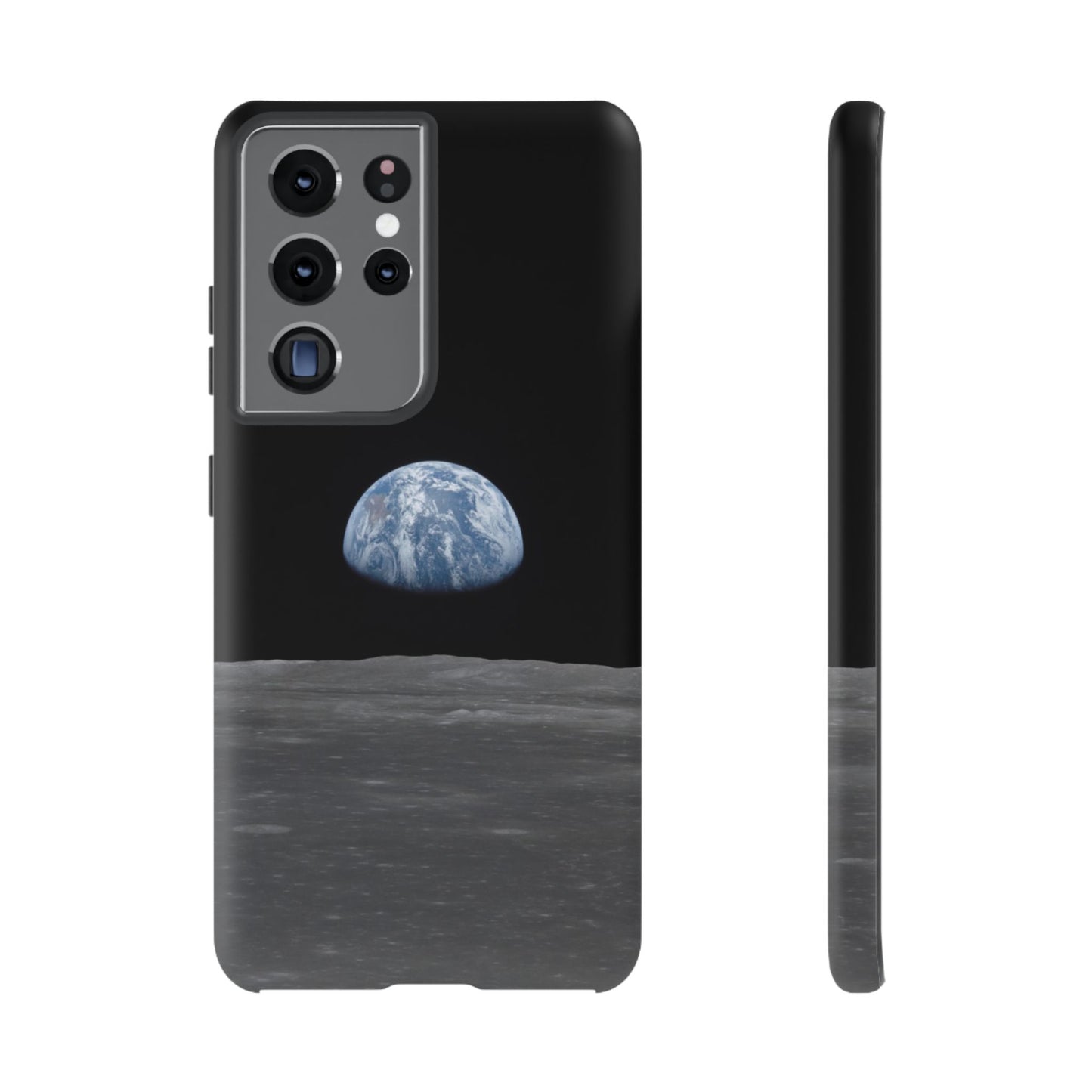 Earth From the Moon Tough Phone Case ~ iPhone Pixel Galaxy Apollo 11 Mission Outer Space Exploration NASA Astronauts Science Teacher Gift