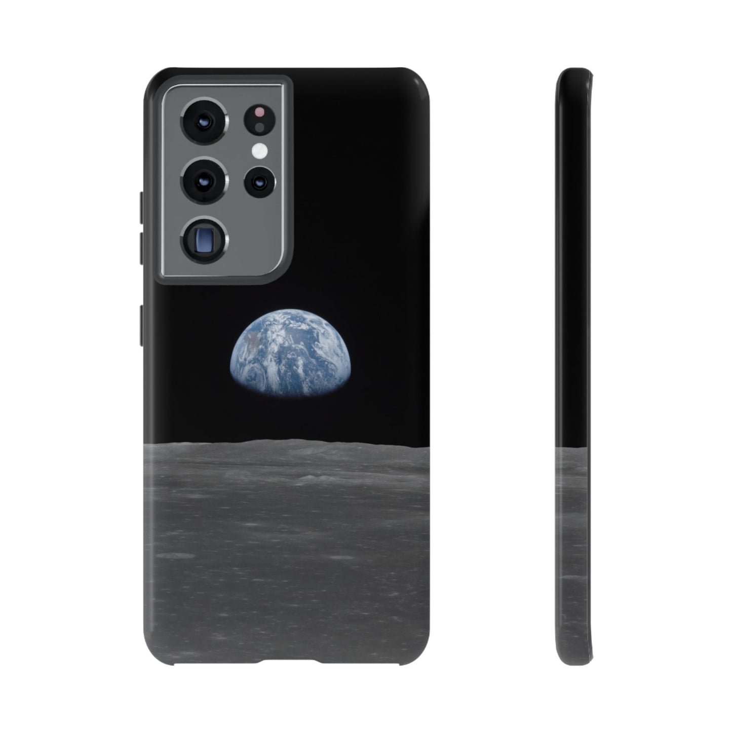 Earth From the Moon Tough Phone Case ~ iPhone Pixel Galaxy Apollo 11 Mission Outer Space Exploration NASA Astronauts Science Teacher Gift