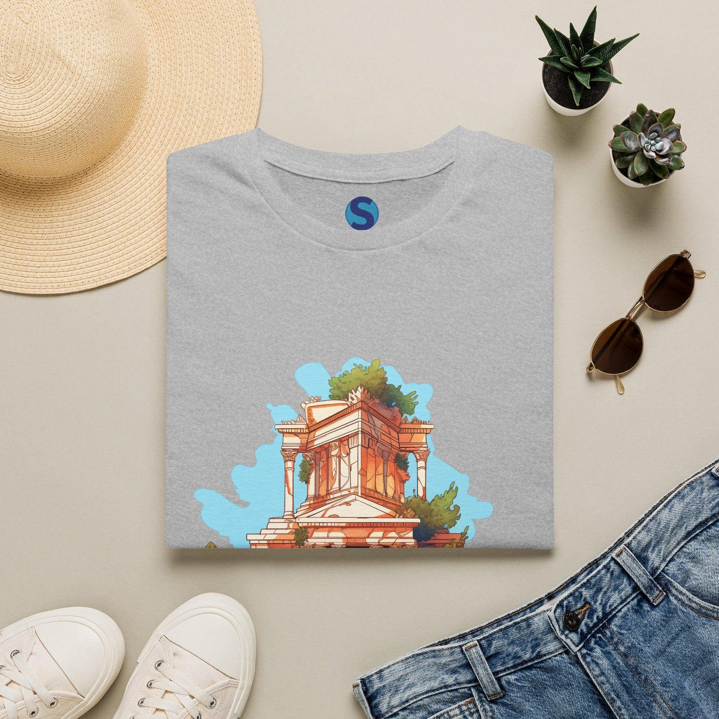Babylon Temple Shirt ~ Ancient Civilization Fit Lost Temple Mystery Gift T Shirt