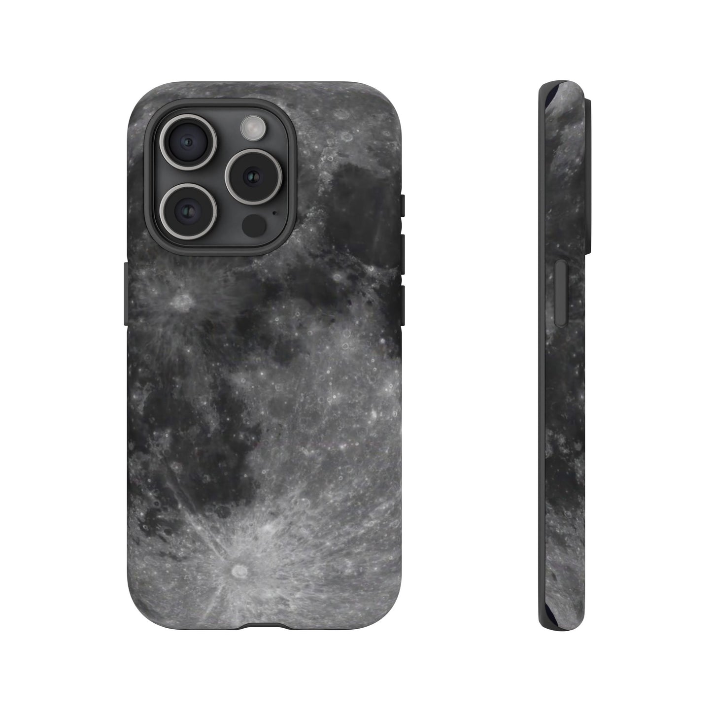Moon Surface Tough Phone Case ~ iPhone Pixel Galaxy Rugged Protective