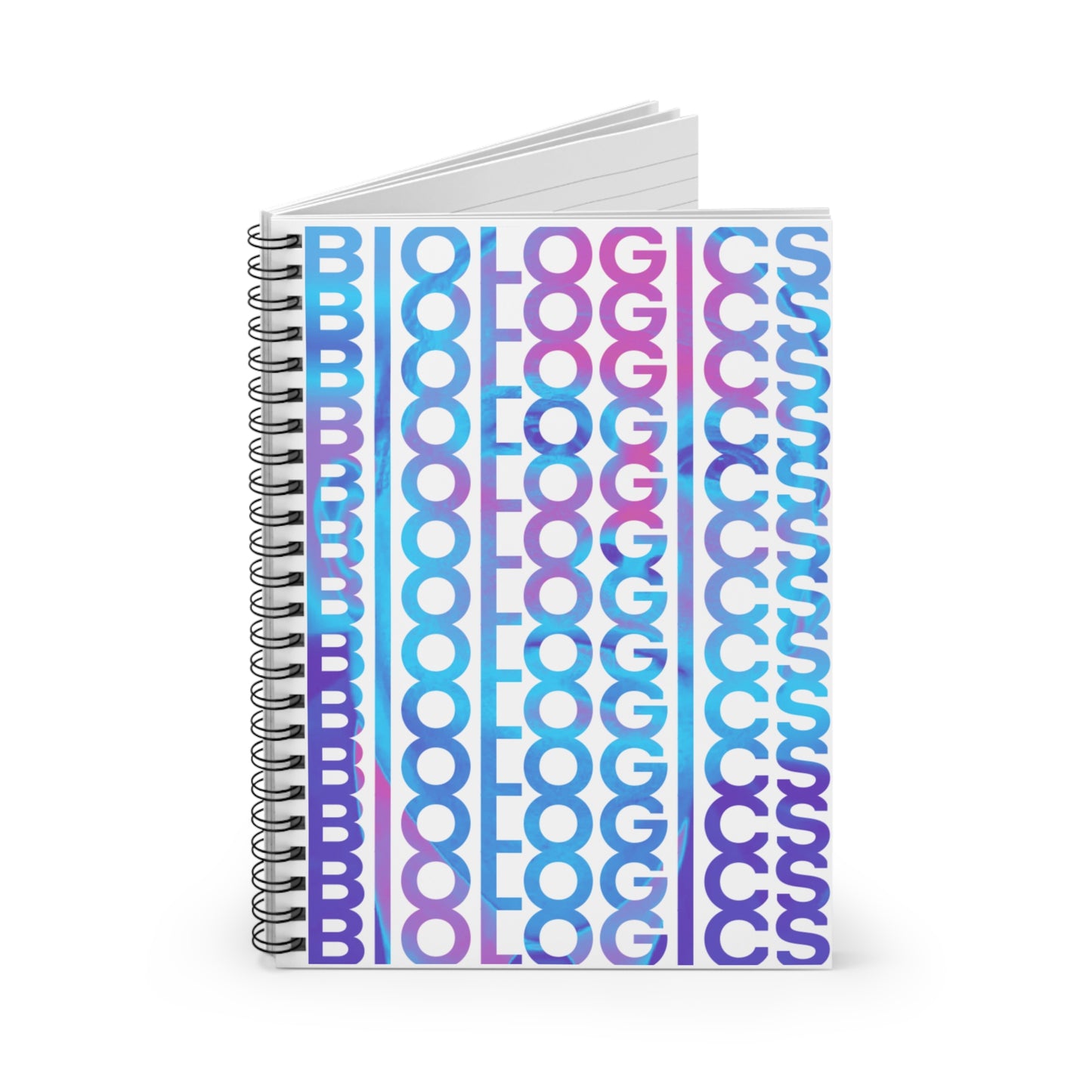 Biologics Spiral Notebook, Ruled Line ~ David Grusch UFO Disclosure Crash Retrieval Government Coverup Unidentified Anomalous Phenomena