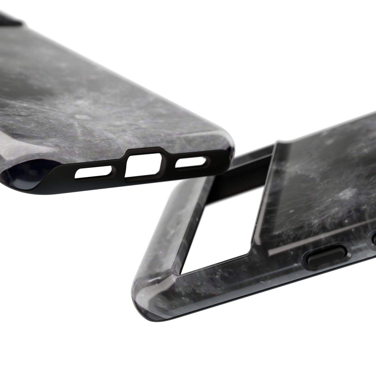 Moon Surface Tough Phone Case ~ iPhone Pixel Galaxy Rugged Protective