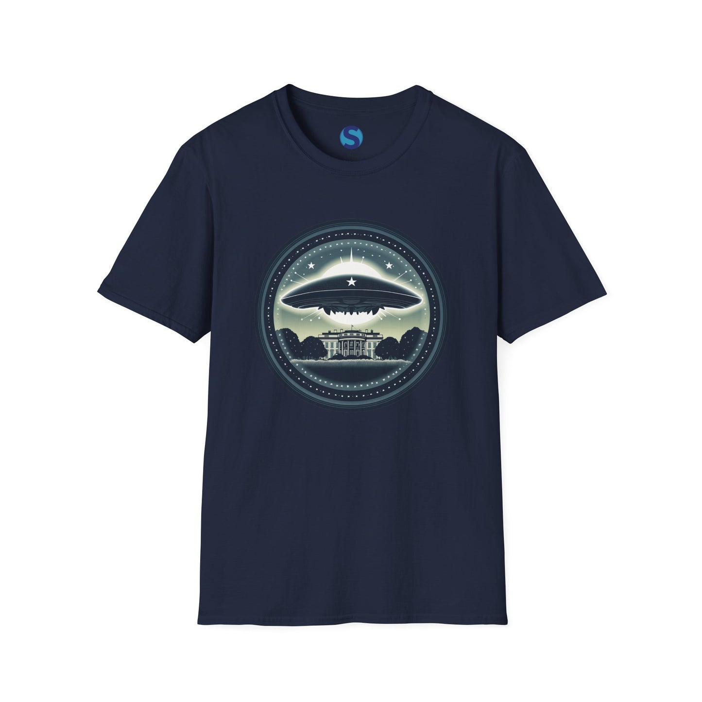 UFO Disclosure Shirt ~ End UAP Secrecy, Cryptozoology Gift, Alien Tshirt, Extraterrestrial Gear, Flying Saucer Shirt, White House Lawn Space