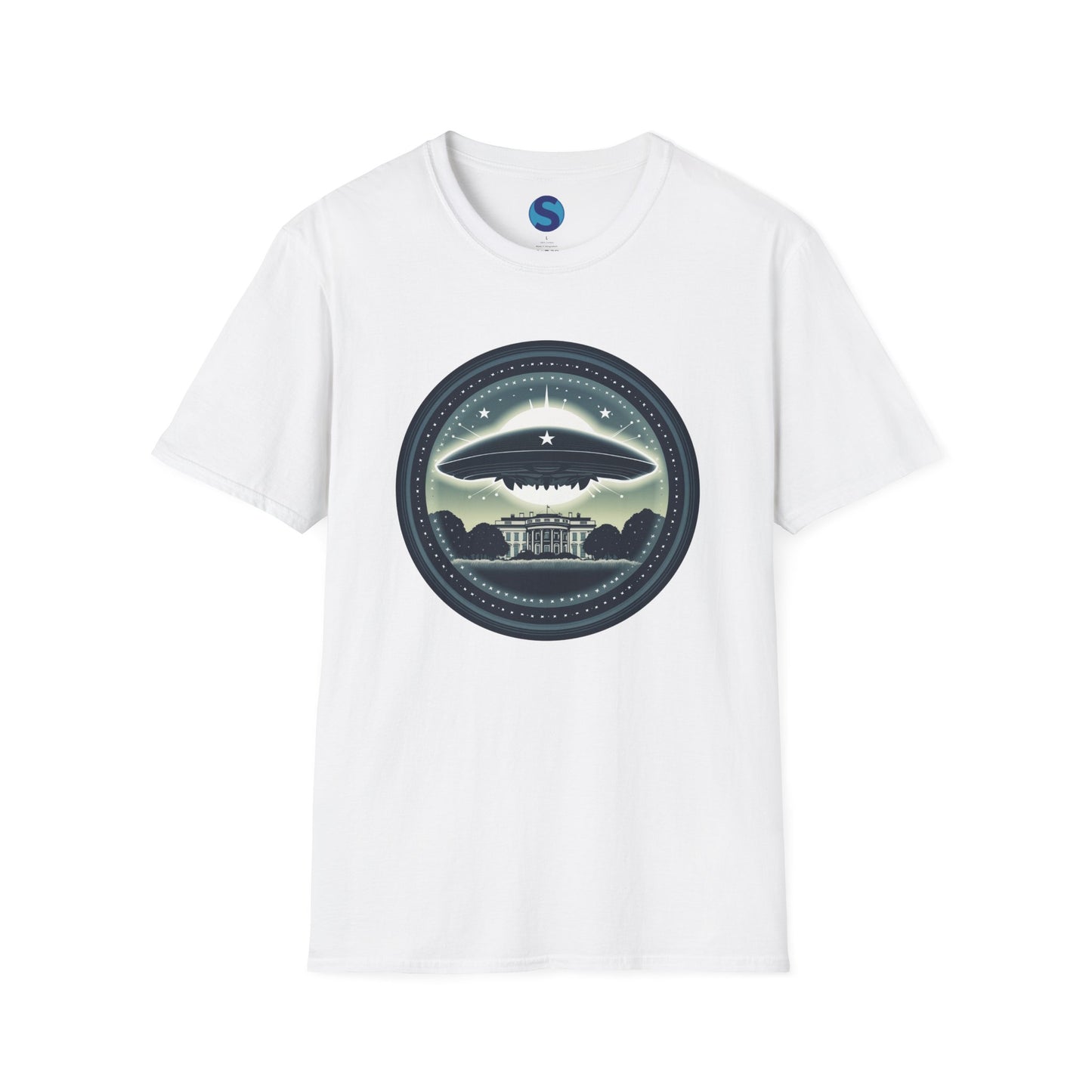 UFO Disclosure Shirt ~ End UAP Secrecy, Cryptozoology Gift, Alien Tshirt, Extraterrestrial Gear, Flying Saucer Shirt, White House Lawn Space