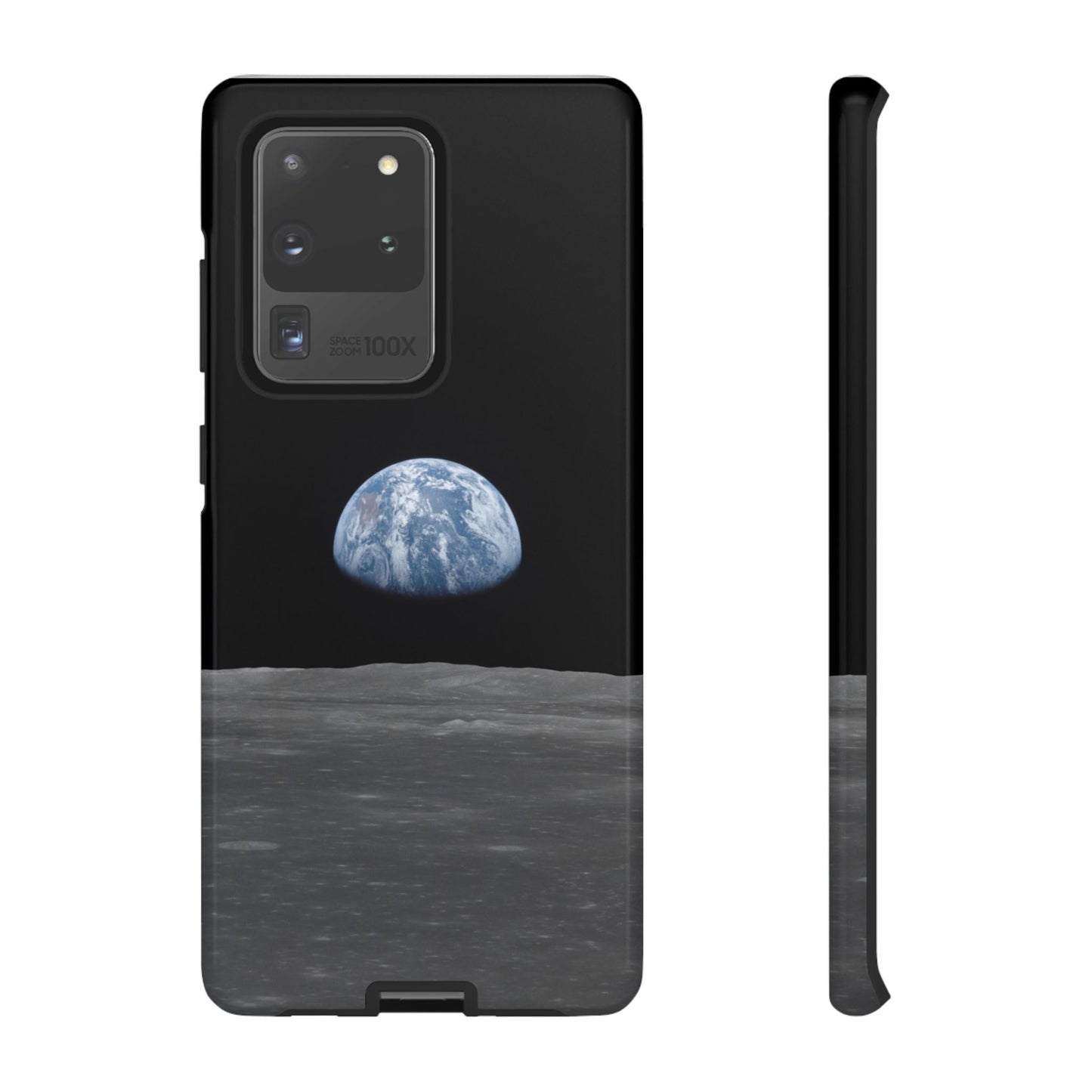 Earth From the Moon Tough Phone Case ~ iPhone Pixel Galaxy Apollo 11 Mission Outer Space Exploration NASA Astronauts Science Teacher Gift