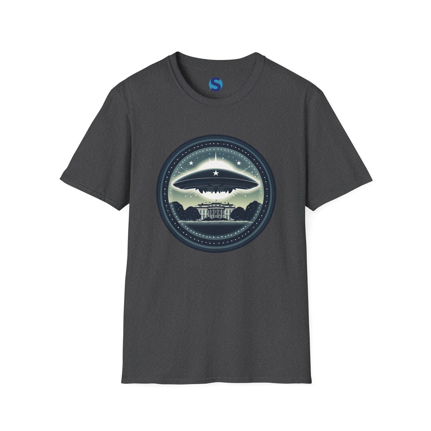 UFO Disclosure Shirt ~ End UAP Secrecy, Cryptozoology Gift, Alien Tshirt, Extraterrestrial Gear, Flying Saucer Shirt, White House Lawn Space