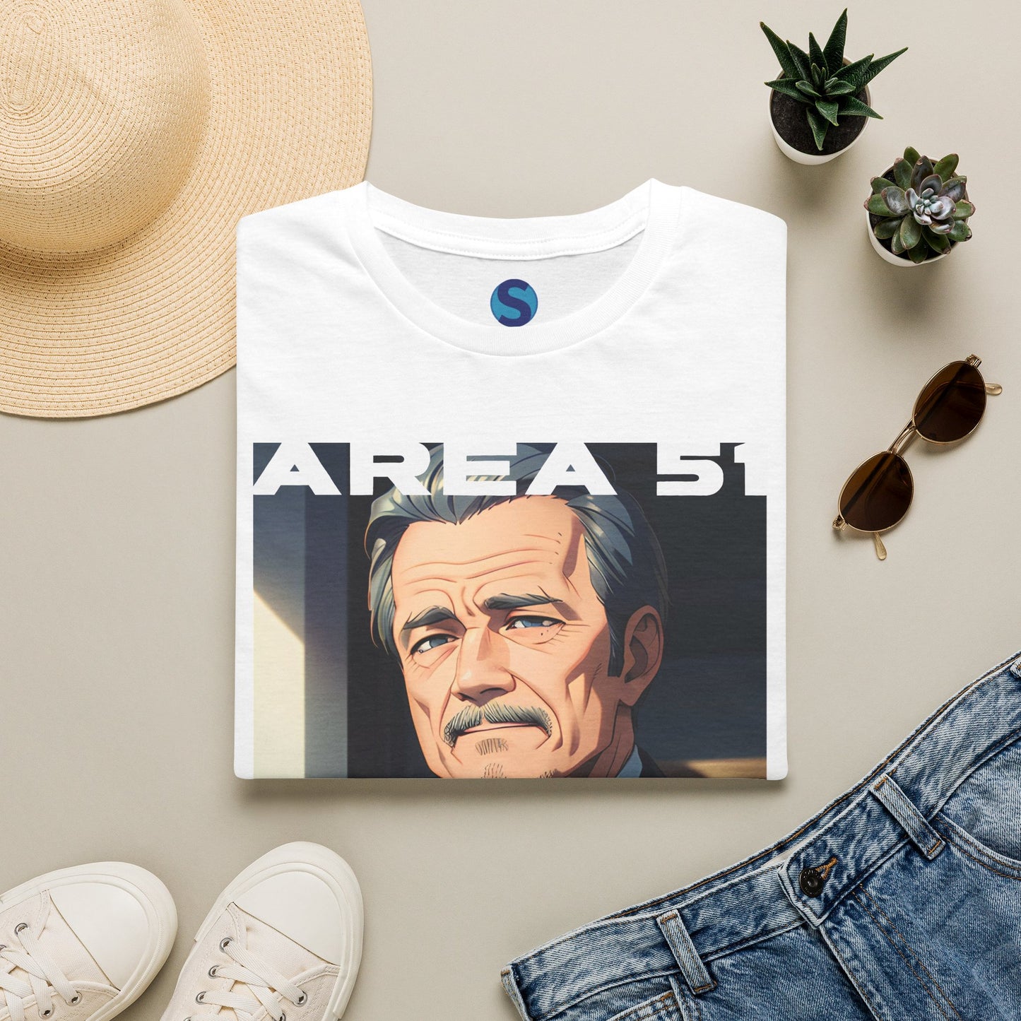 Area 51 T Shirt ~ UFO Disclosure George Knapp