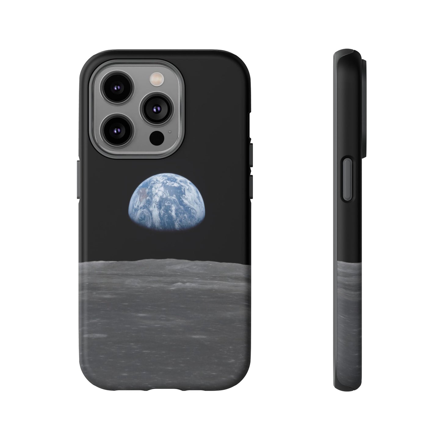 Earth From the Moon Tough Phone Case ~ iPhone Pixel Galaxy Apollo 11 Mission Outer Space Exploration NASA Astronauts Science Teacher Gift