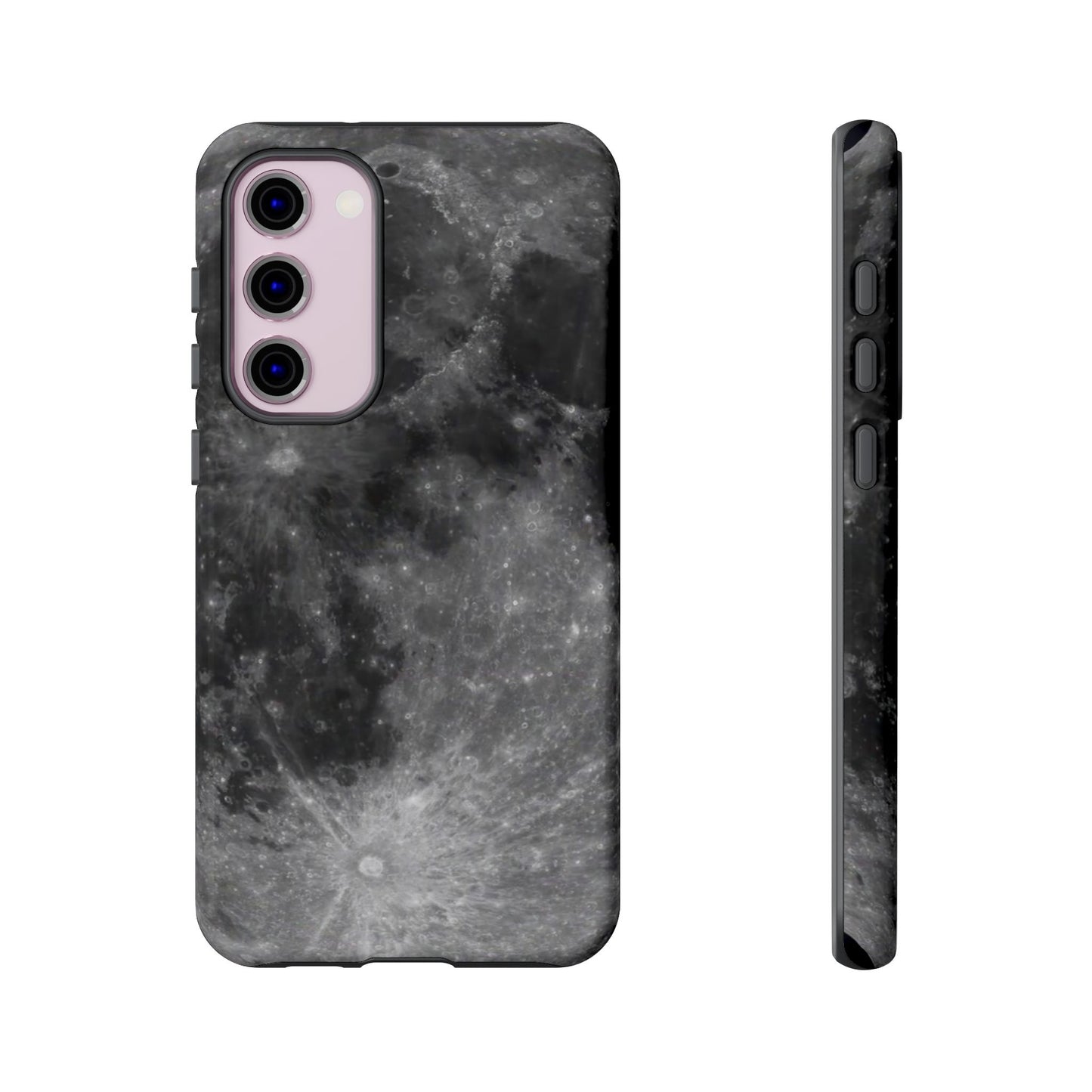 Moon Surface Tough Phone Case ~ iPhone Pixel Galaxy Rugged Protective