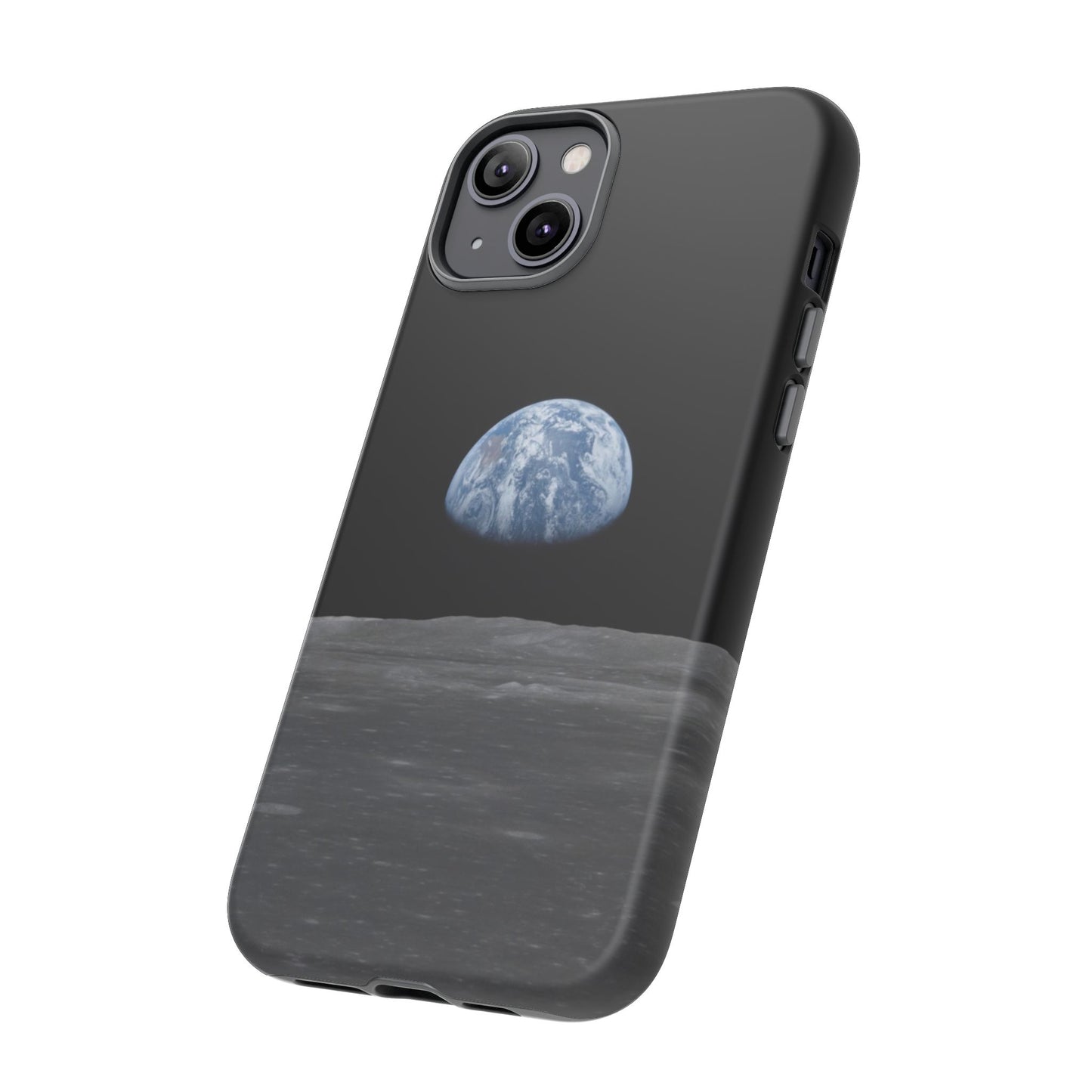 Earth From the Moon Tough Phone Case ~ iPhone Pixel Galaxy Apollo 11 Mission Outer Space Exploration NASA Astronauts Science Teacher Gift
