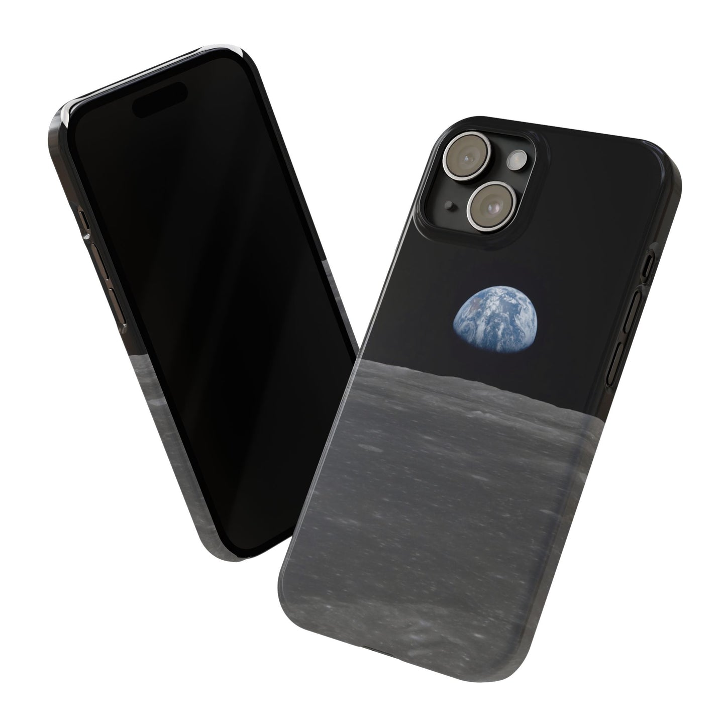 Blue Marble Earth from Moon Slim iPhone Cases