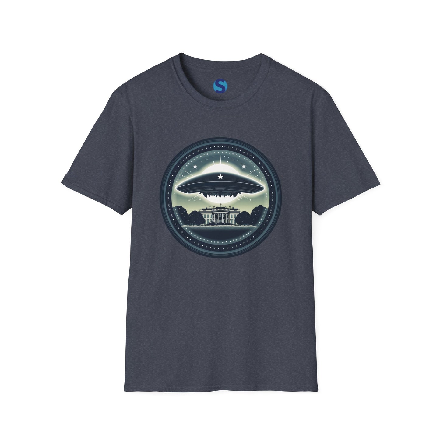 UFO Disclosure Shirt ~ End UAP Secrecy, Cryptozoology Gift, Alien Tshirt, Extraterrestrial Gear, Flying Saucer Shirt, White House Lawn Space