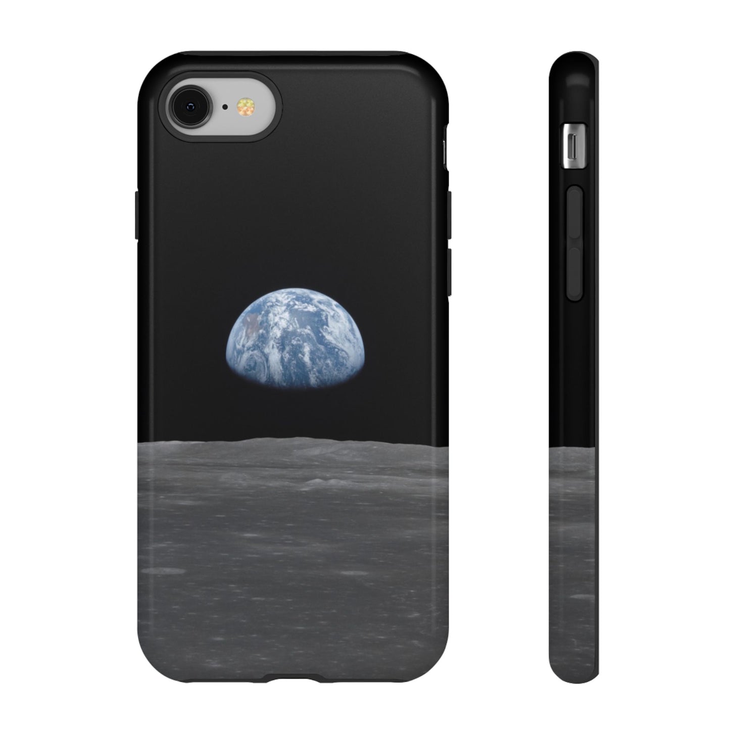 Earth From the Moon Tough Phone Case ~ iPhone Pixel Galaxy Apollo 11 Mission Outer Space Exploration NASA Astronauts Science Teacher Gift