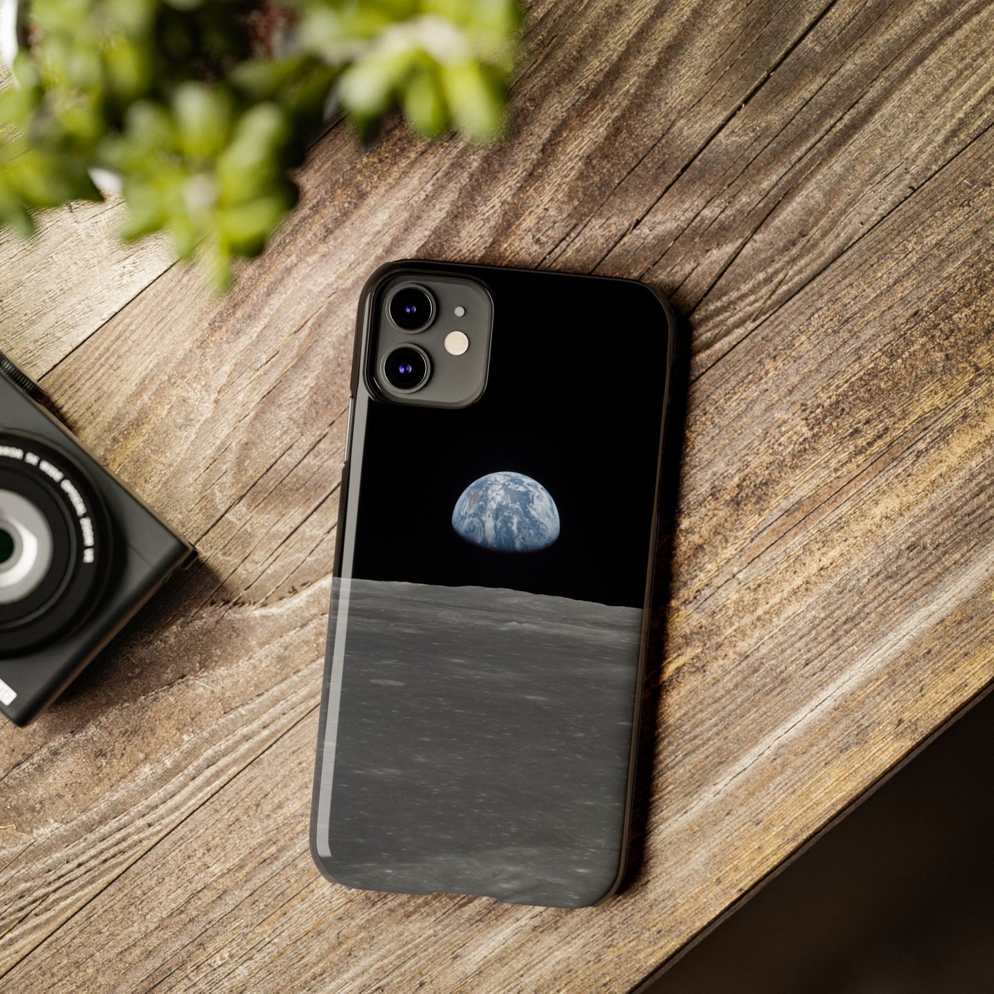 Blue Marble Earth from Moon Slim iPhone Cases
