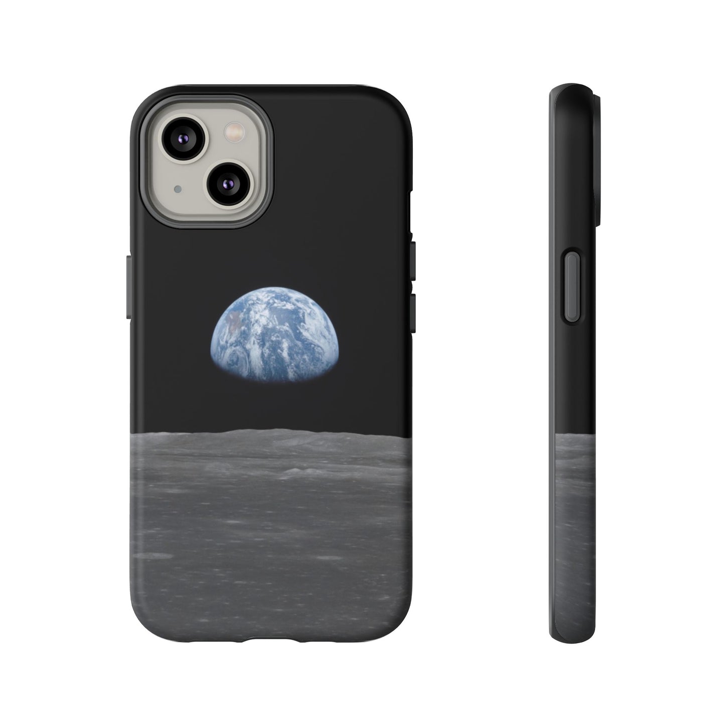 Earth From the Moon Tough Phone Case ~ iPhone Pixel Galaxy Apollo 11 Mission Outer Space Exploration NASA Astronauts Science Teacher Gift