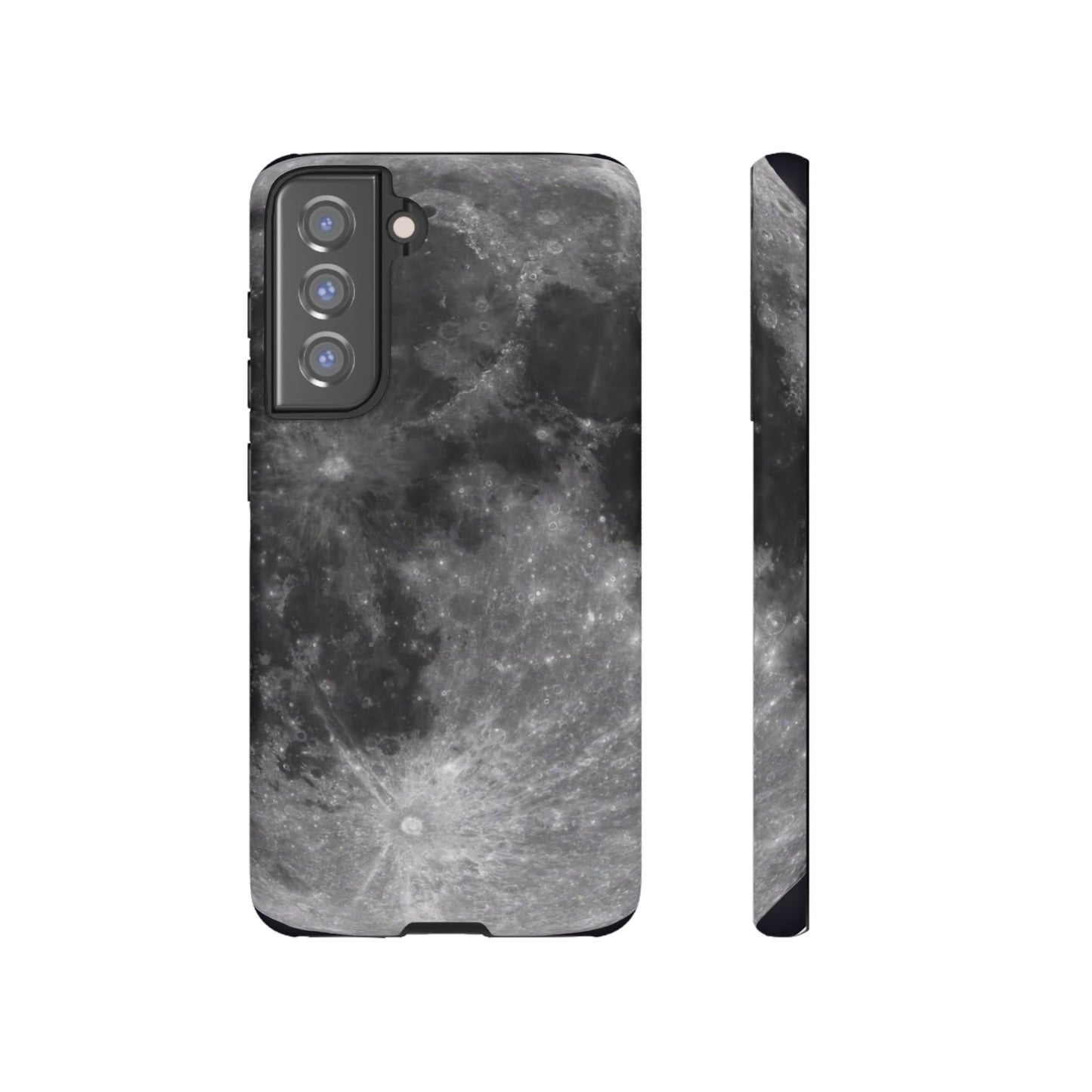 Moon Surface Tough Phone Case ~ iPhone Pixel Galaxy Rugged Protective