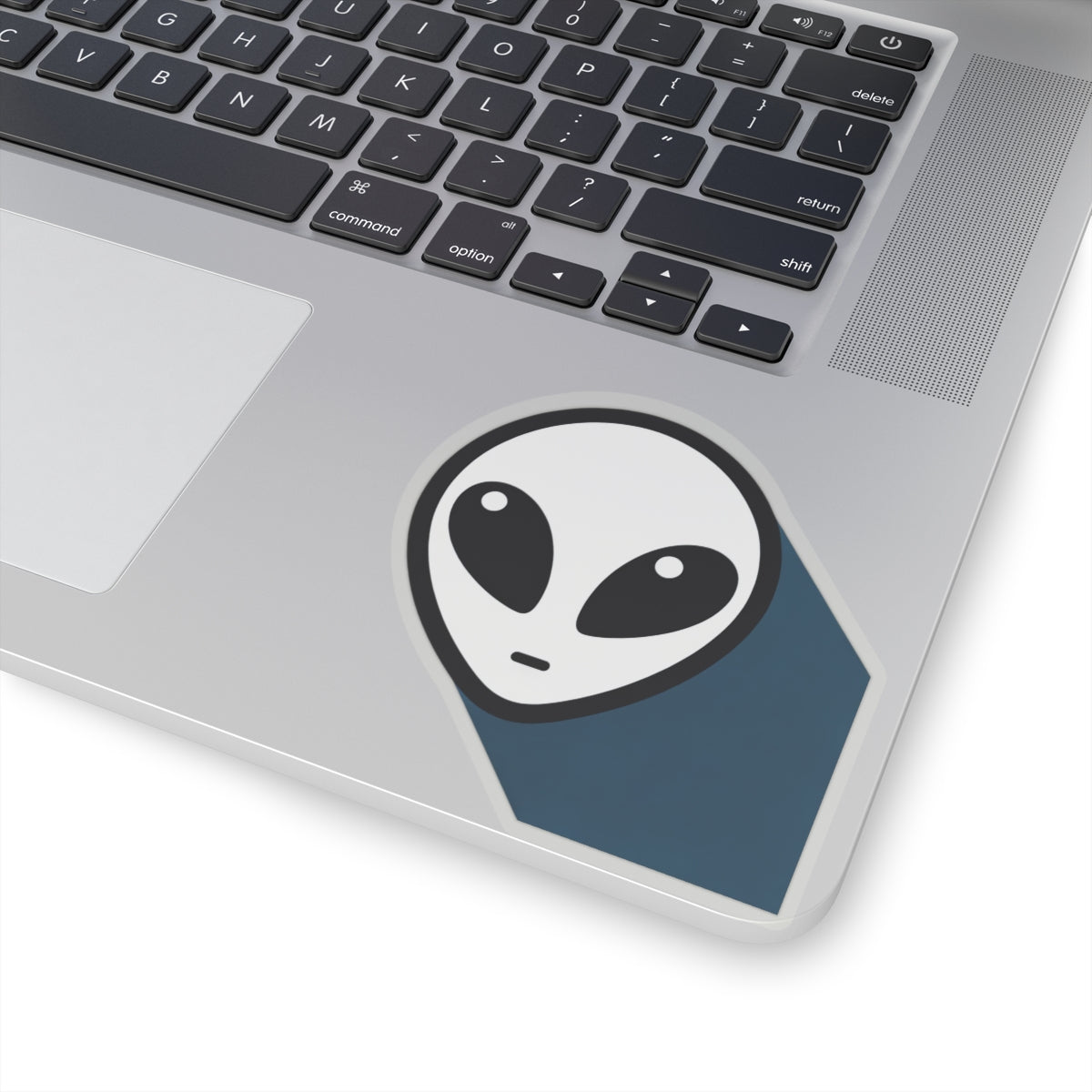 Iconic Alien ~ Shady Character, Kiss-Cut Sticker